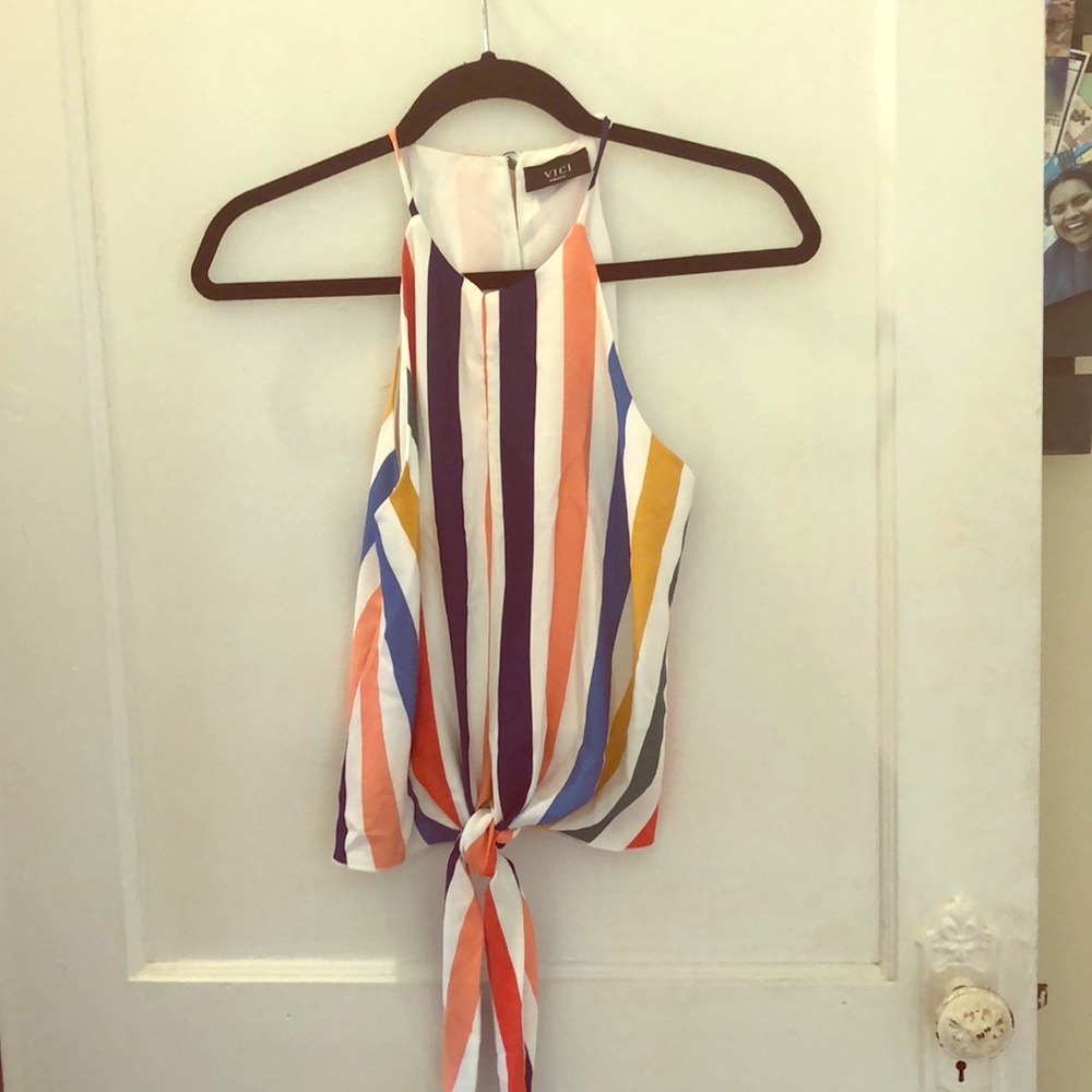 Vici tie tank top